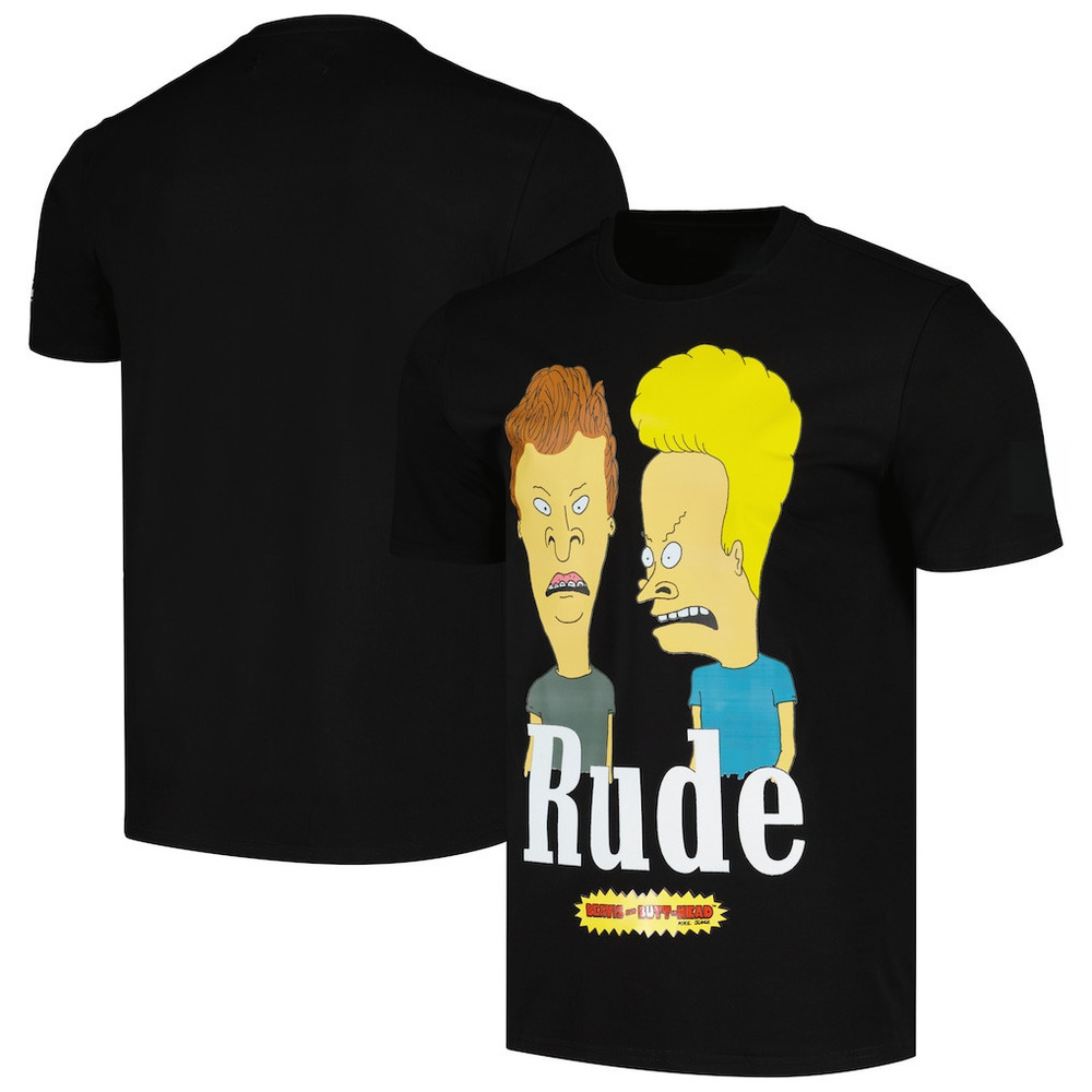 Beavis And Butt-Head Freeze Max Unisex Rude T-Shirt -